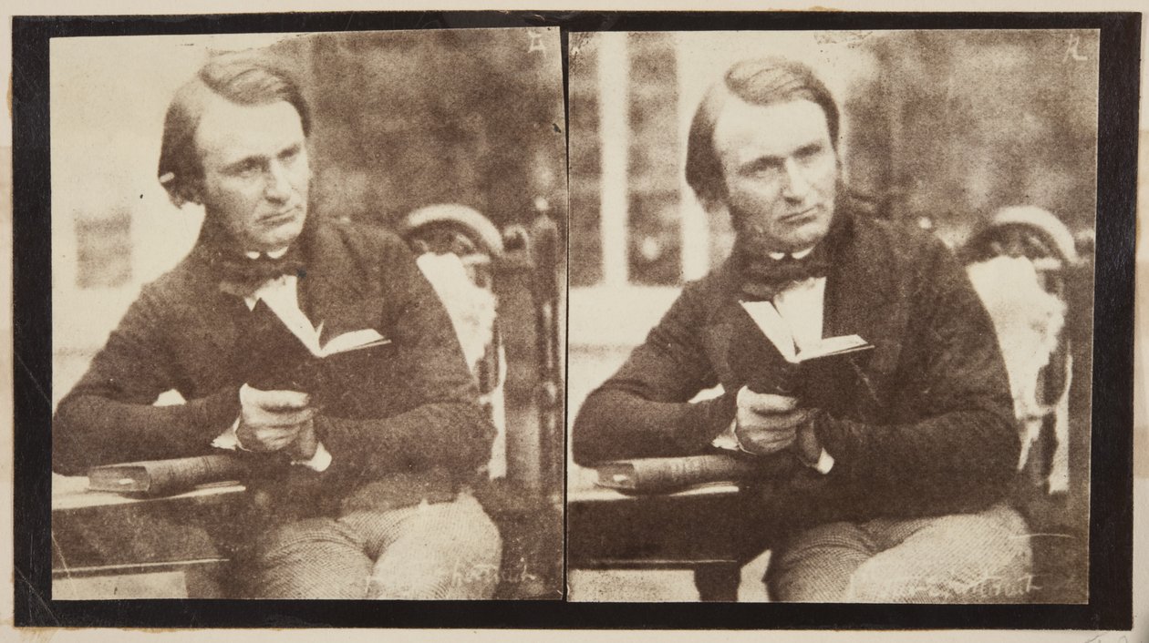 Stereografinen muotokuva tohtori John Adamsonista tekijältä Robert Adamson