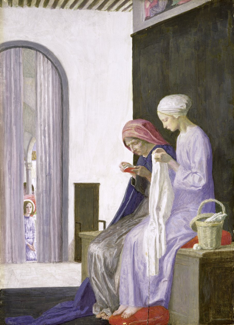 Mary Elizabethin talossa, 1917 tekijältä Robert Anning Bell