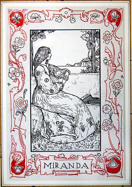 Miranda, Anna Murphy Jamesonin Shakespearen sankaritarista tekijältä Robert Anning Bell
