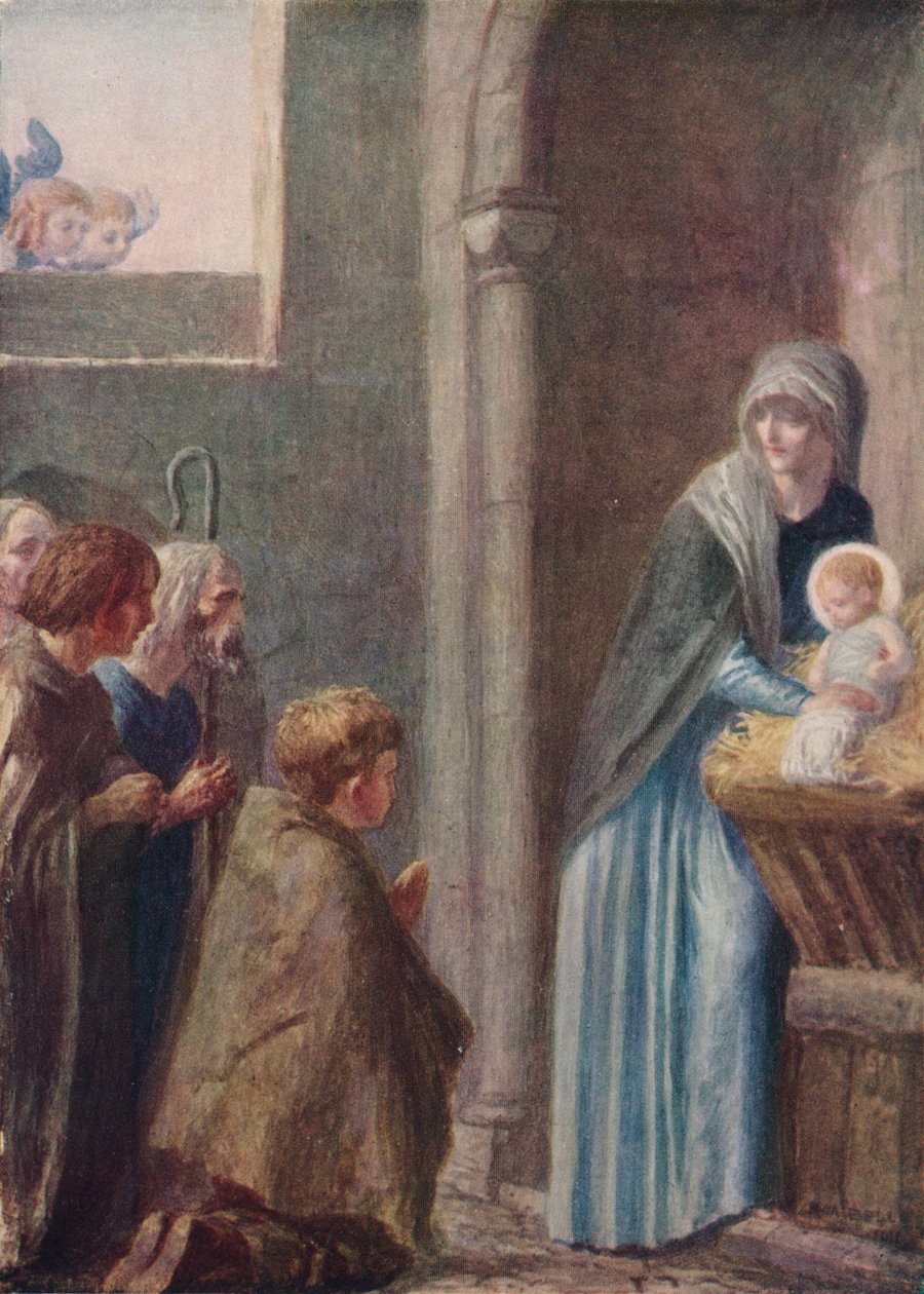 The Adoration of the Magi, 1800-luvun loppu, 1912 tekijältä Robert Anning Bell