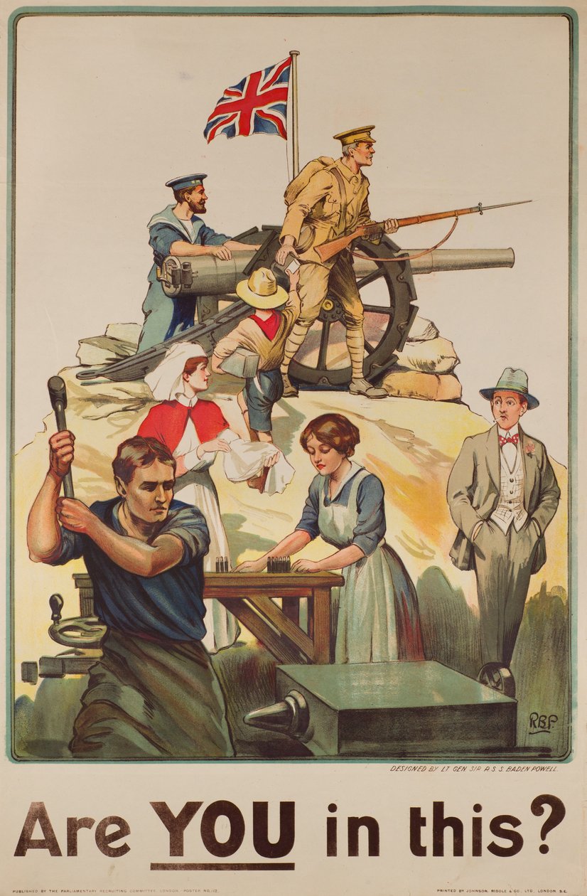 Oletko sinä tässä?, 1915 tekijältä Robert Baden Powell