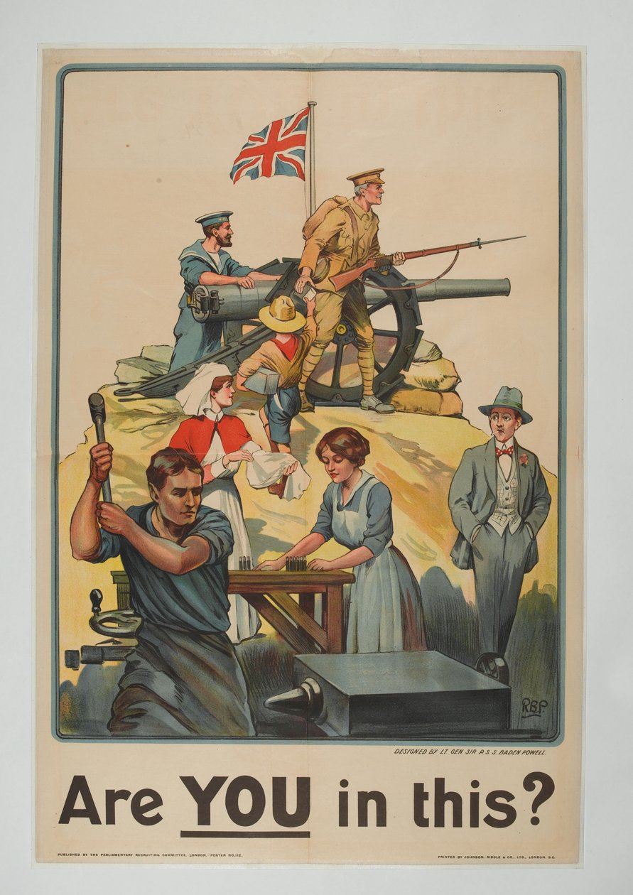 Oletko sinä tässä? tekijältä Robert Baden Powell