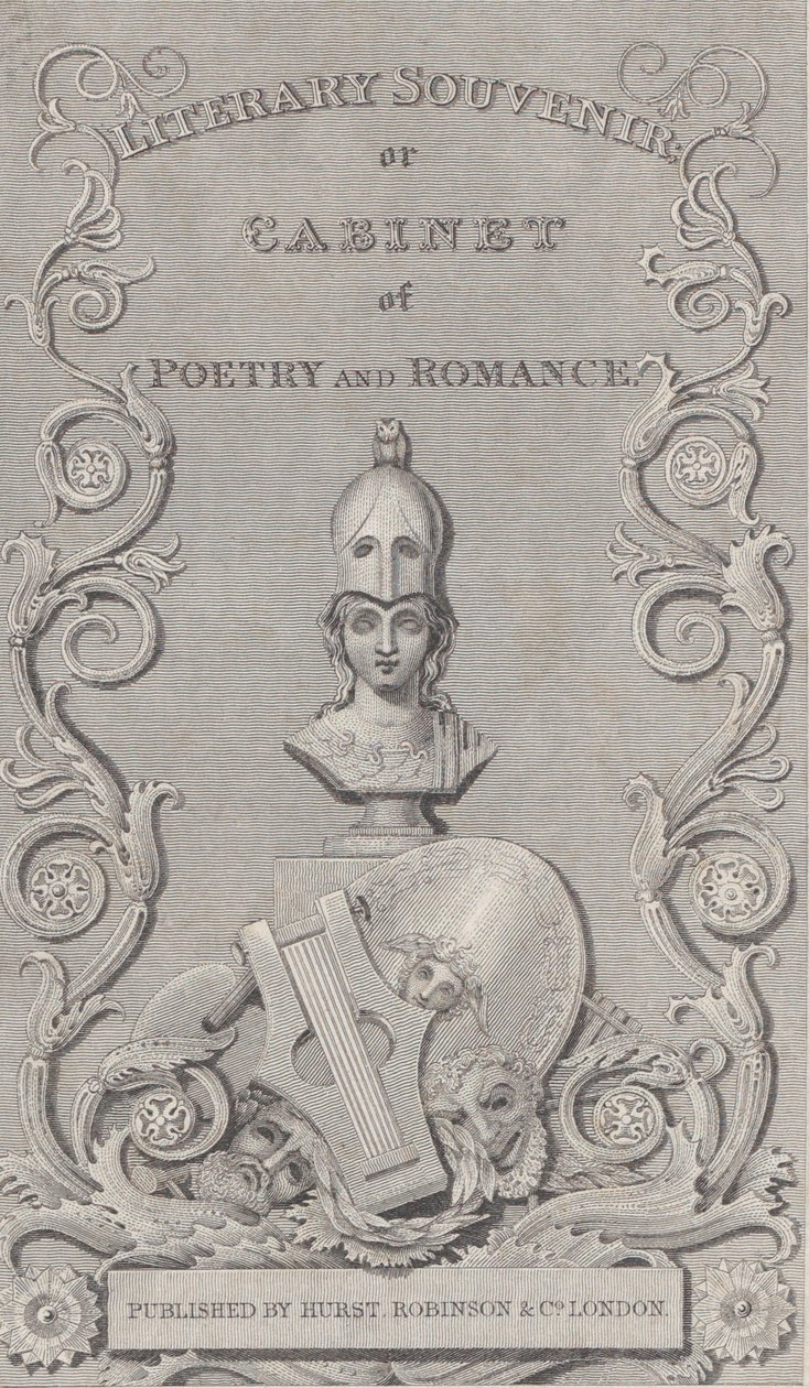 Kauppakortti kirjalliselle matkamuistolle, 1800-luku. tekijältä Robert Baker