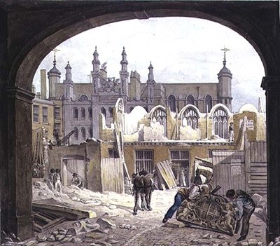 Blackwell Hall, King Street, Cheapside tekijältä Robert Blemell Schnebbelie