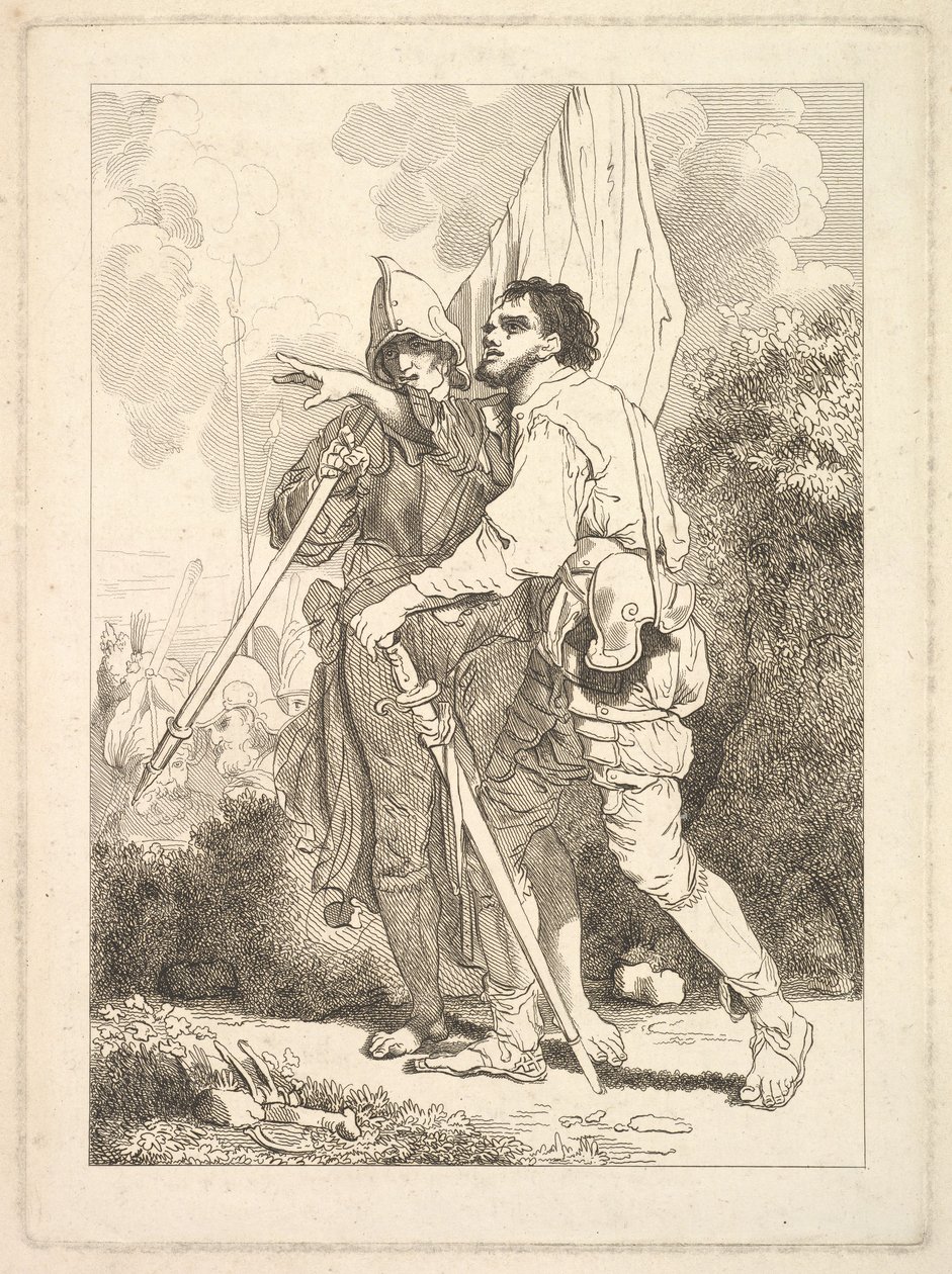 Aamulla ulos menossa, 1779. tekijältä Robert Blyth