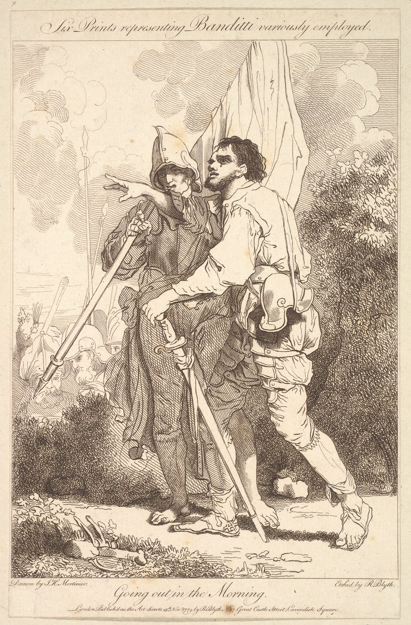 Lähtö aamulla, 15. marraskuuta 1779. tekijältä Robert Blyth