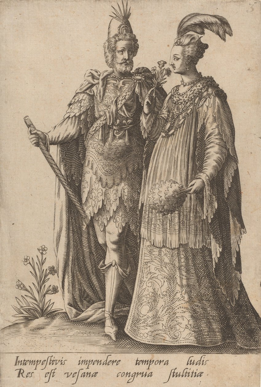 Kuluttaa ennenaikaisesti..., 1597. tekijältä Robert Boissard