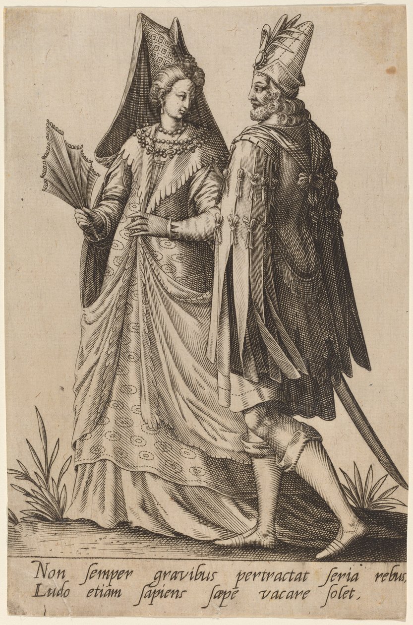 Ei aina raskas..., 1597. tekijältä Robert Boissard