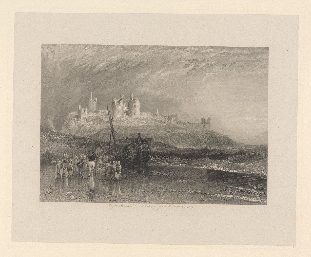Dunstanburghin linna, Northumberland tekijältä Robert Brandard