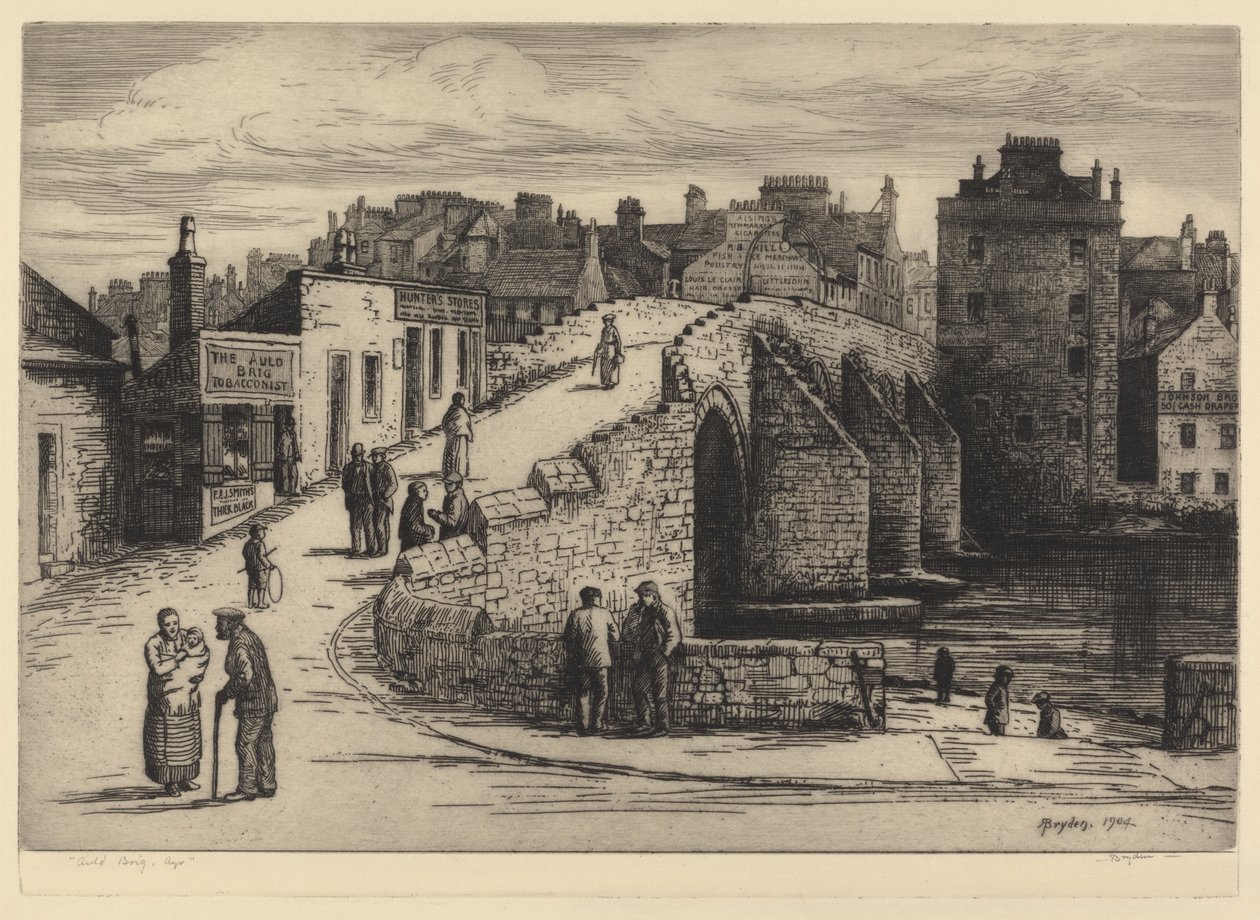 Auld Brig, Ayr tekijältä Robert Bryden