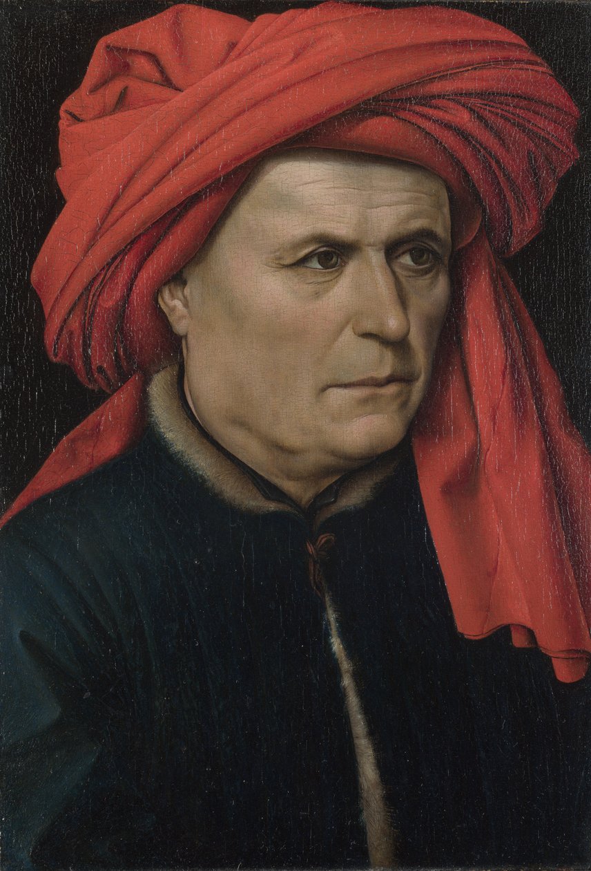 Miehen muotokuva, noin 1435 tekijältä Robert Campin