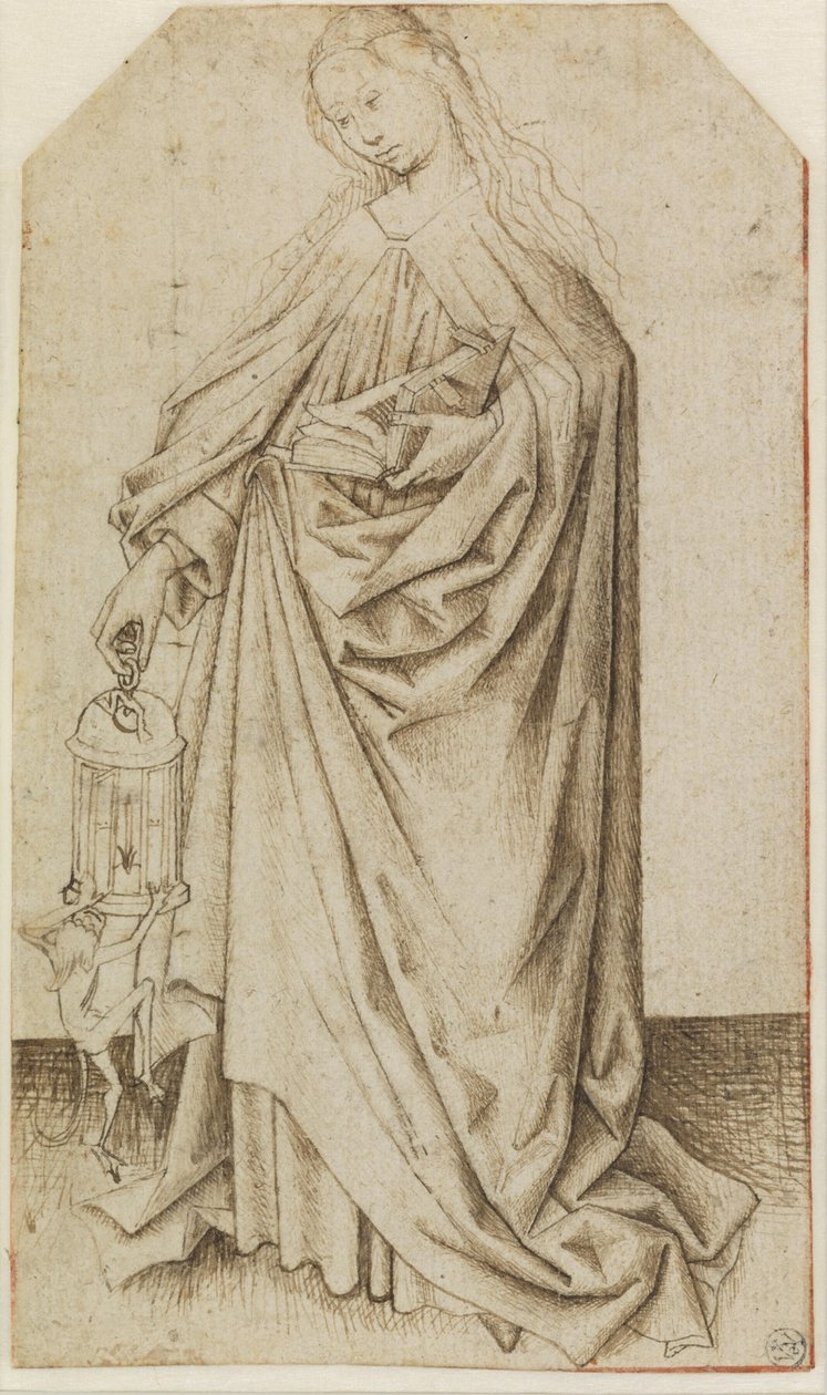 St Gudula tekijältä Robert Campin