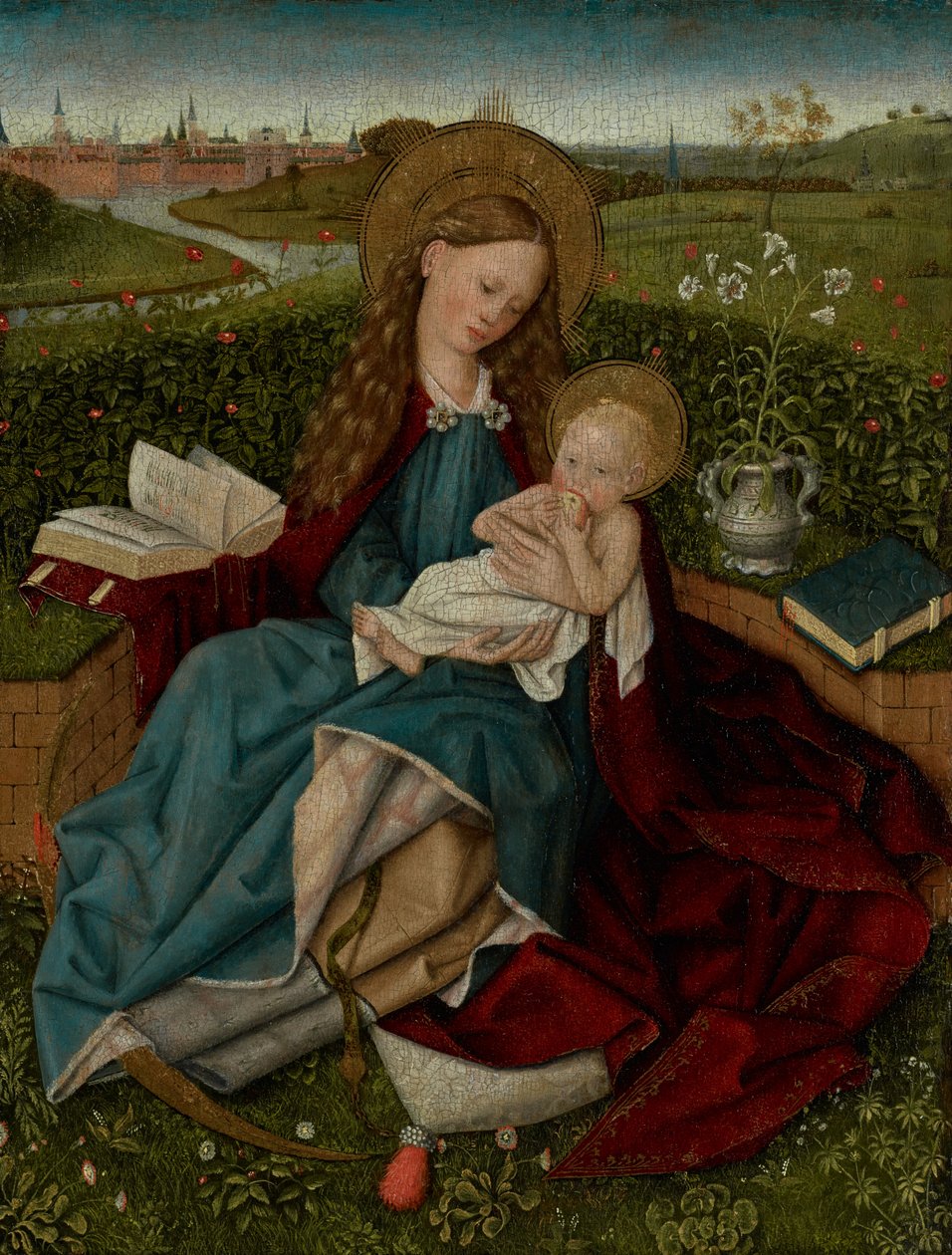 Nöyryyden Madonna tekijältä Robert Campin