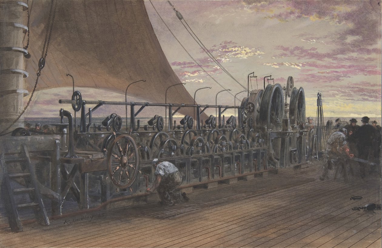 Maksukoneisto Ison-idän perässä, 1865. tekijältä Robert Charles Dudley