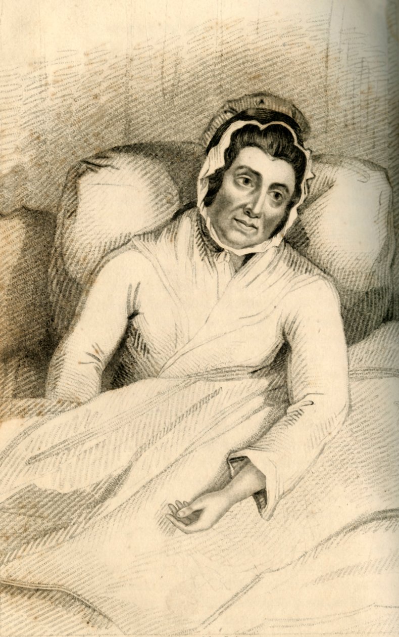 Elizabeth Woodcock - Joka haudattiin lumeen lähes 8 päivää, 1821. tekijältä Robert Cooper