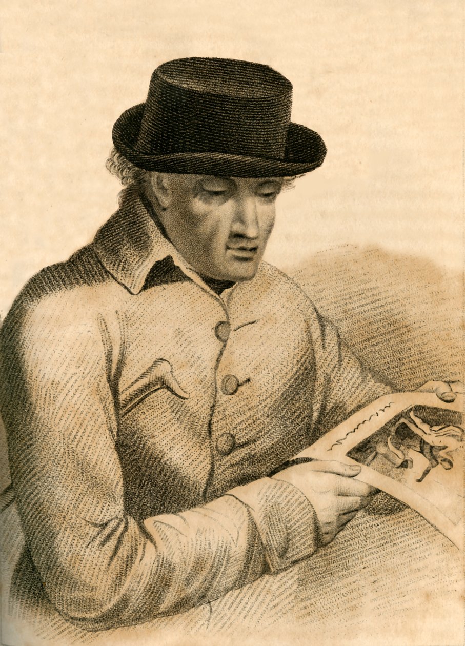 Henry Constantine Jennings. Merkittävä virtuoosi, 1821. tekijältä Robert Cooper