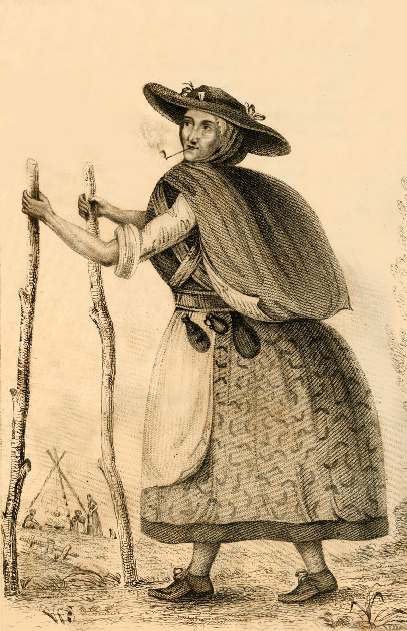 Jenny Darney, Merkittävä hahmo Cumberlandissa, 1821. tekijältä Robert Cooper