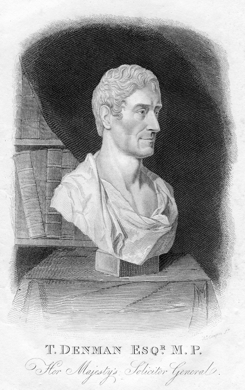 T Denman, hänen majesteettinsa Solicitor General, 1820 tekijältä Robert Cooper