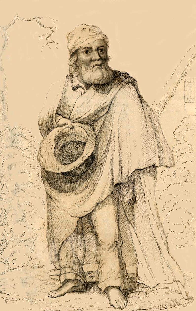Thomas Hudson, Merkittävä onnettomuuksistaan, 1821. tekijältä Robert Cooper