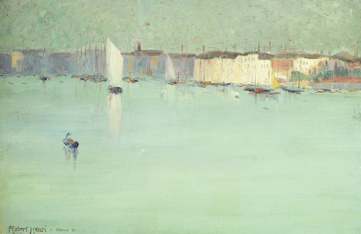 Early Morning, Venetsia, 1891 tekijältä Robert Cozad Henri