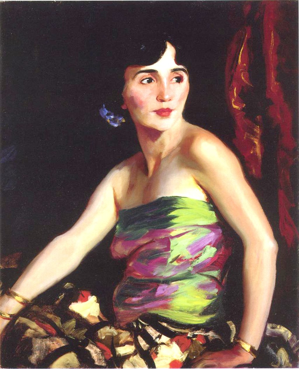 Espanjalainen tanssija Isolina Maldonado, 1921 tekijältä Robert Cozad Henri