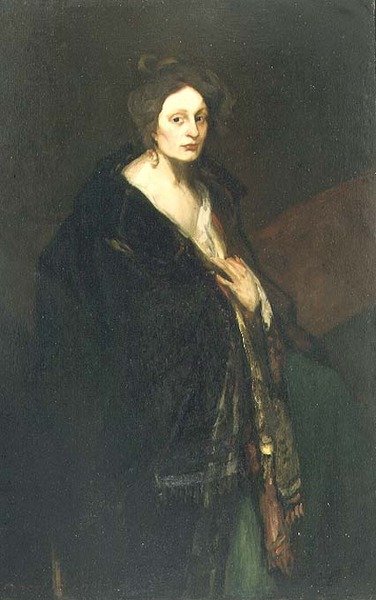 Nainen Manteaussa tekijältä Robert Cozad Henri