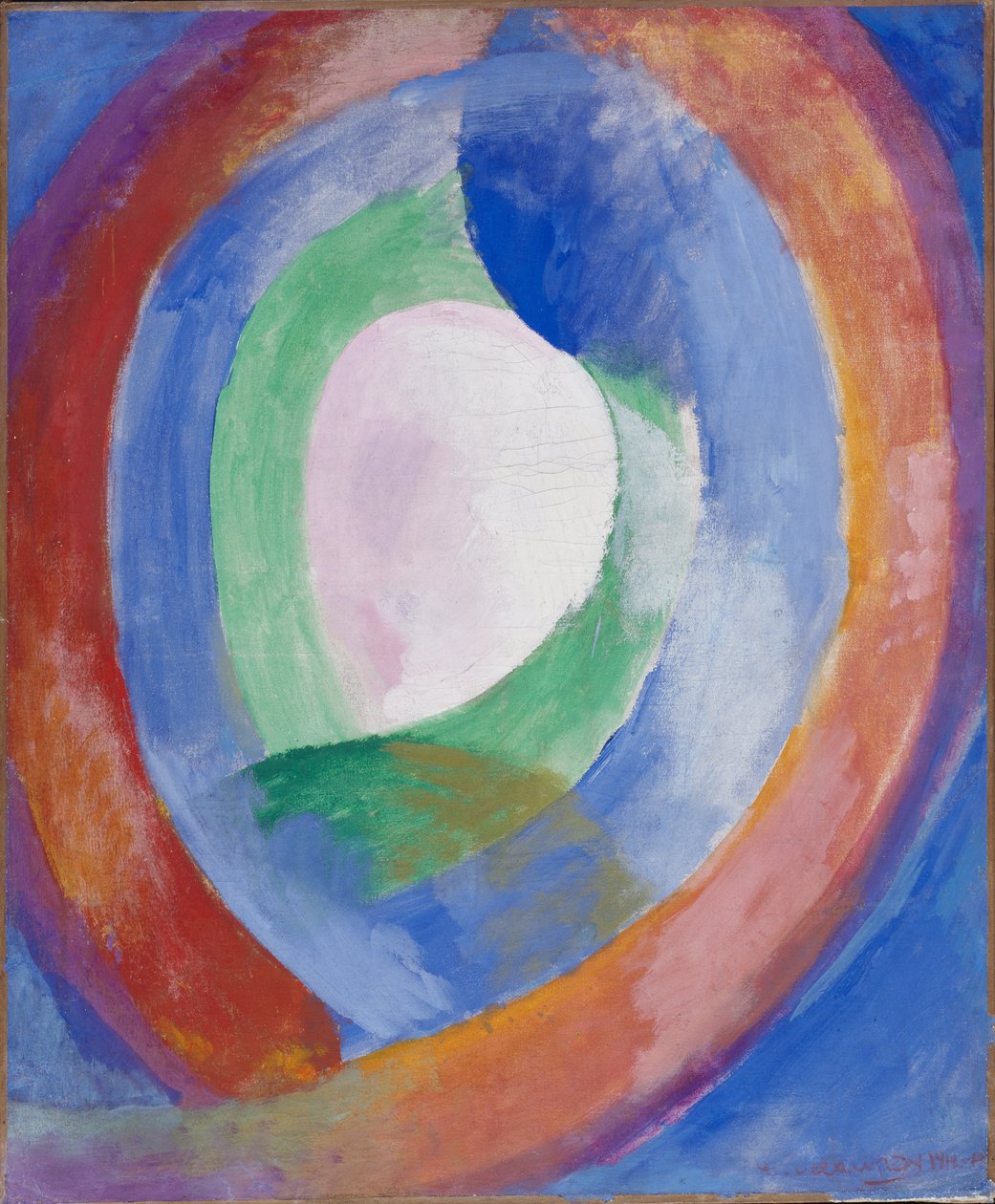 Pyöreät muodot, kuu nro 1 tekijältä Robert Delaunay