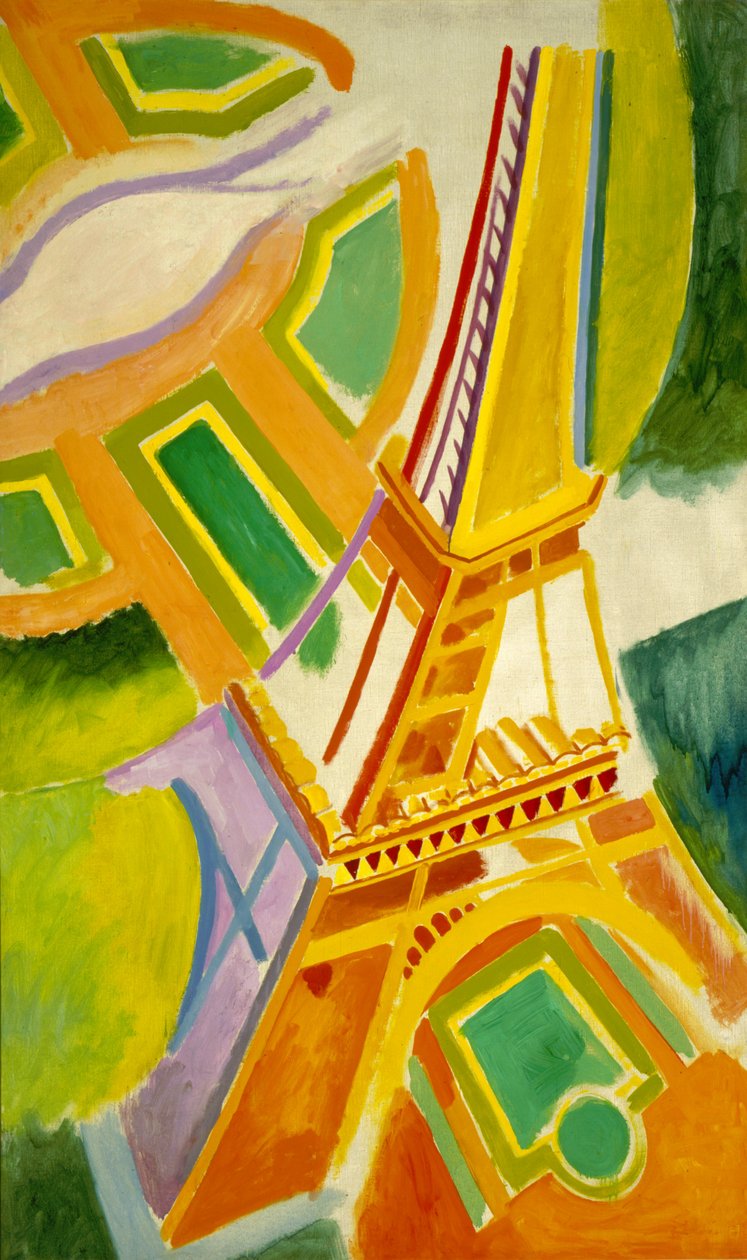 Eiffel-torni tekijältä Robert Delaunay