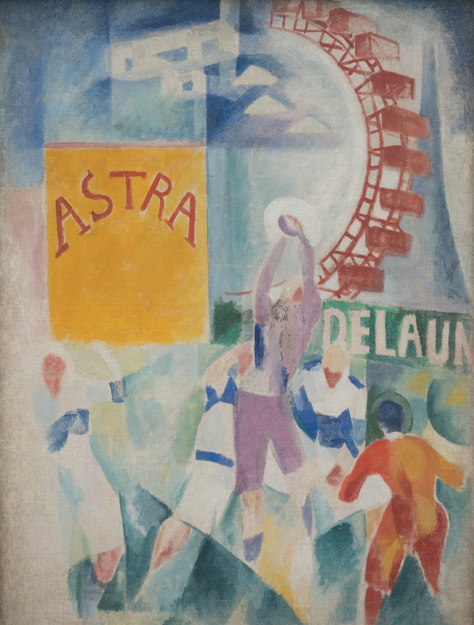Die Mannschaft von Cardiff tekijältä Robert Delaunay