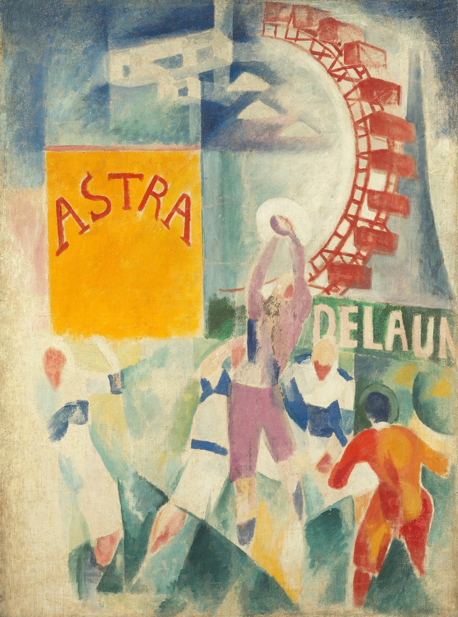 Die Mannschaft von Cardiff tekijältä Robert Delaunay