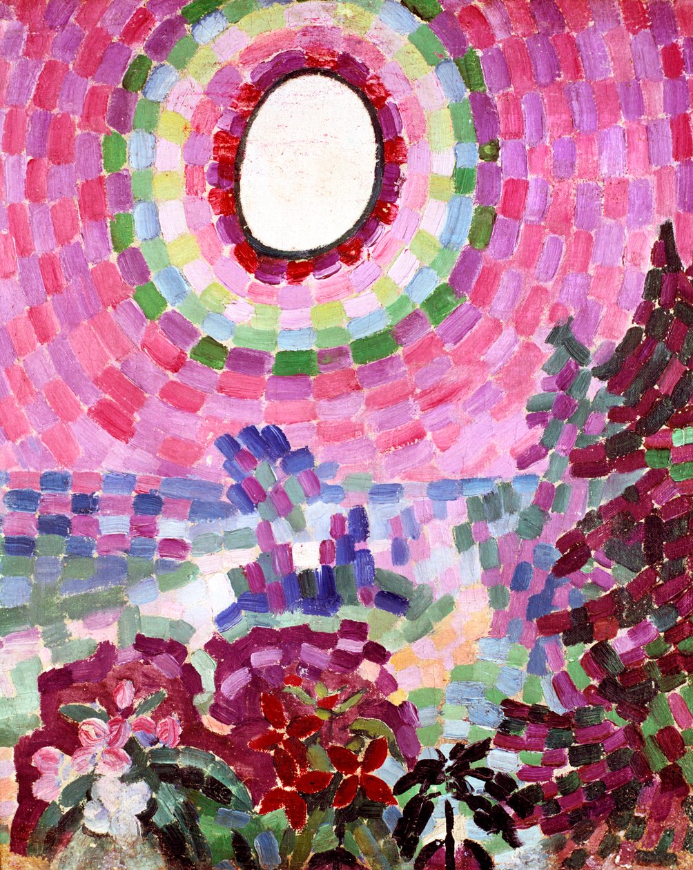 Kappale levyn kanssa, 1906 tekijältä Robert Delaunay