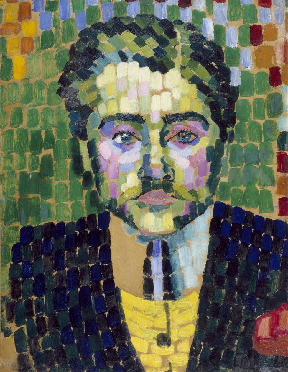 Jean Metzingerin muotokuva tekijältä Robert Delaunay