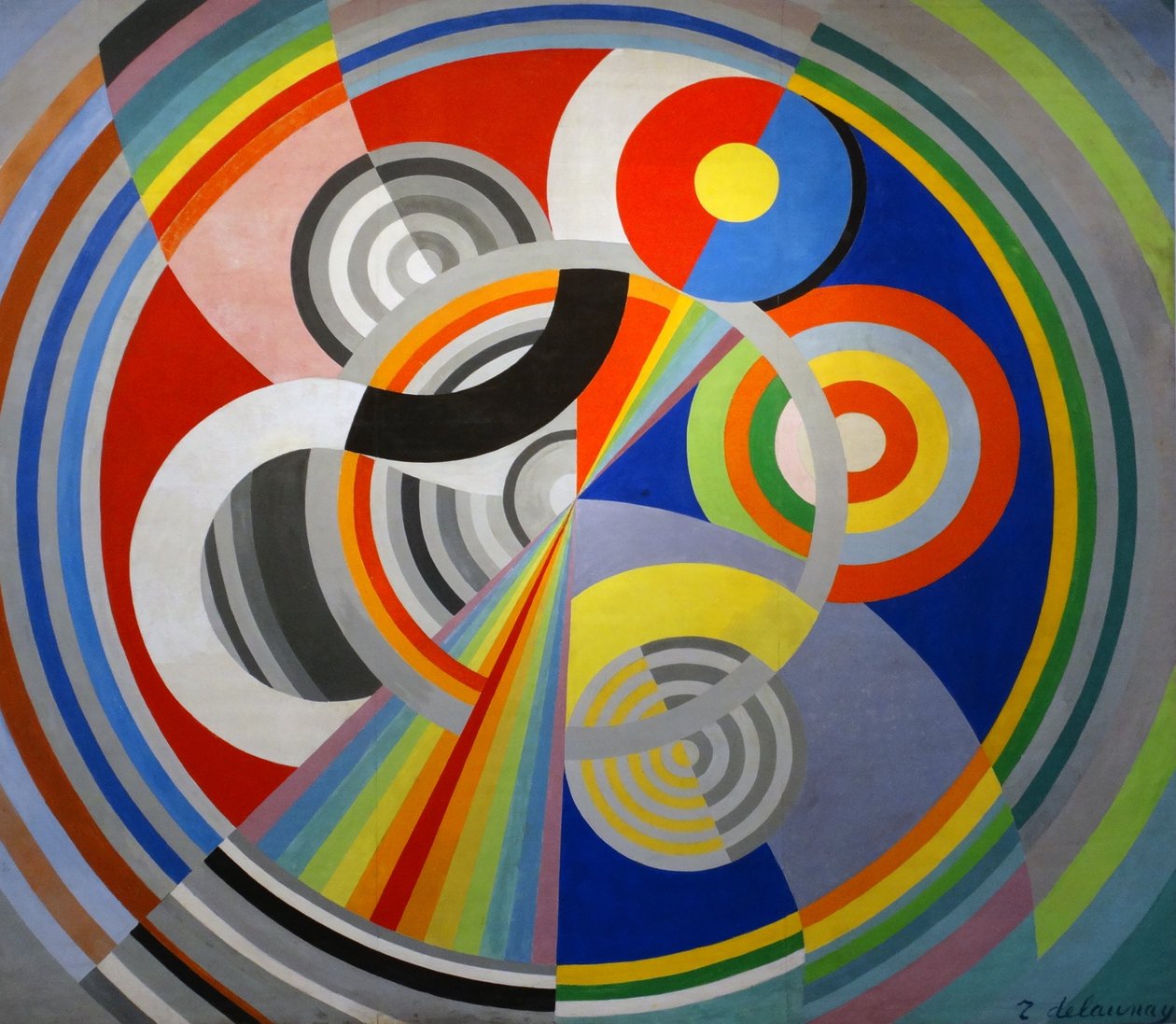 Rythme No 1, Salon des Tuileries