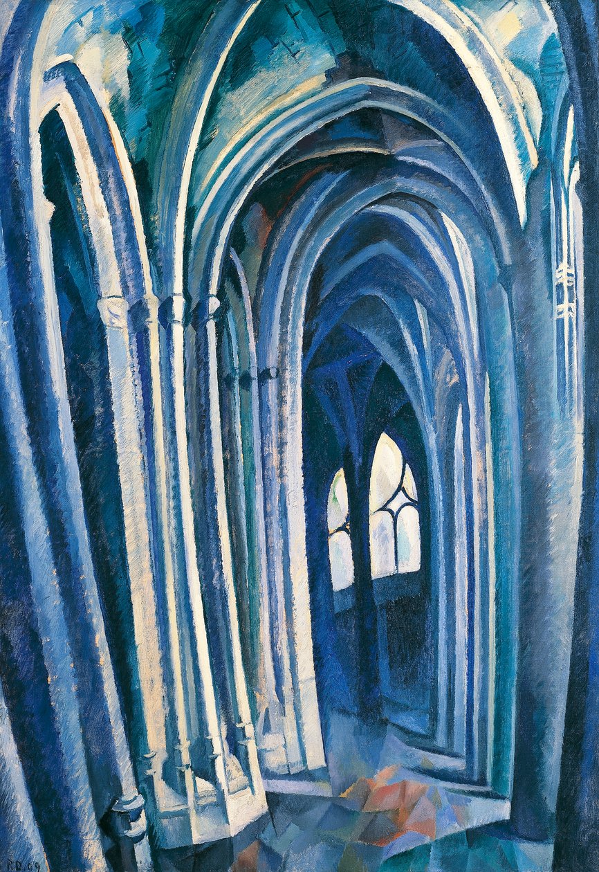 Saint-Severin #1 tekijältä Robert Delaunay
