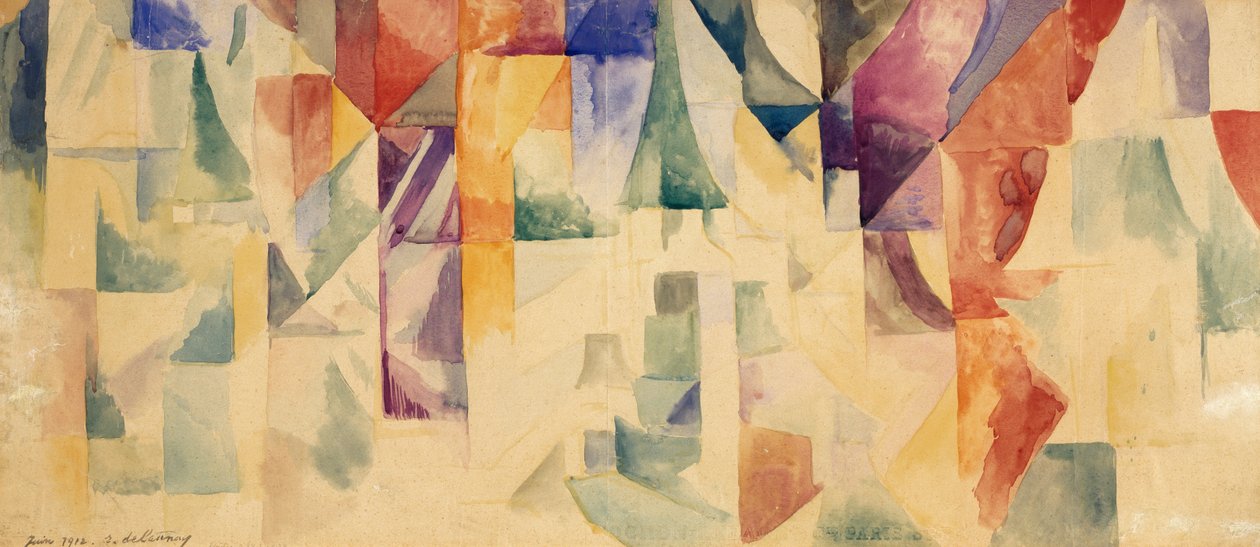 Samanaikainen Windows tekijältä Robert Delaunay
