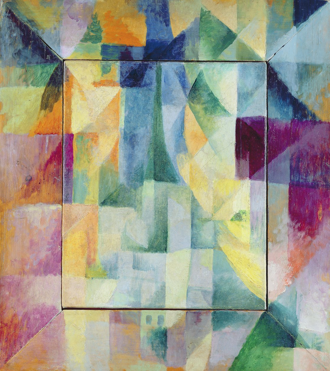 Samanaikainen Windows on the City tekijältä Robert Delaunay