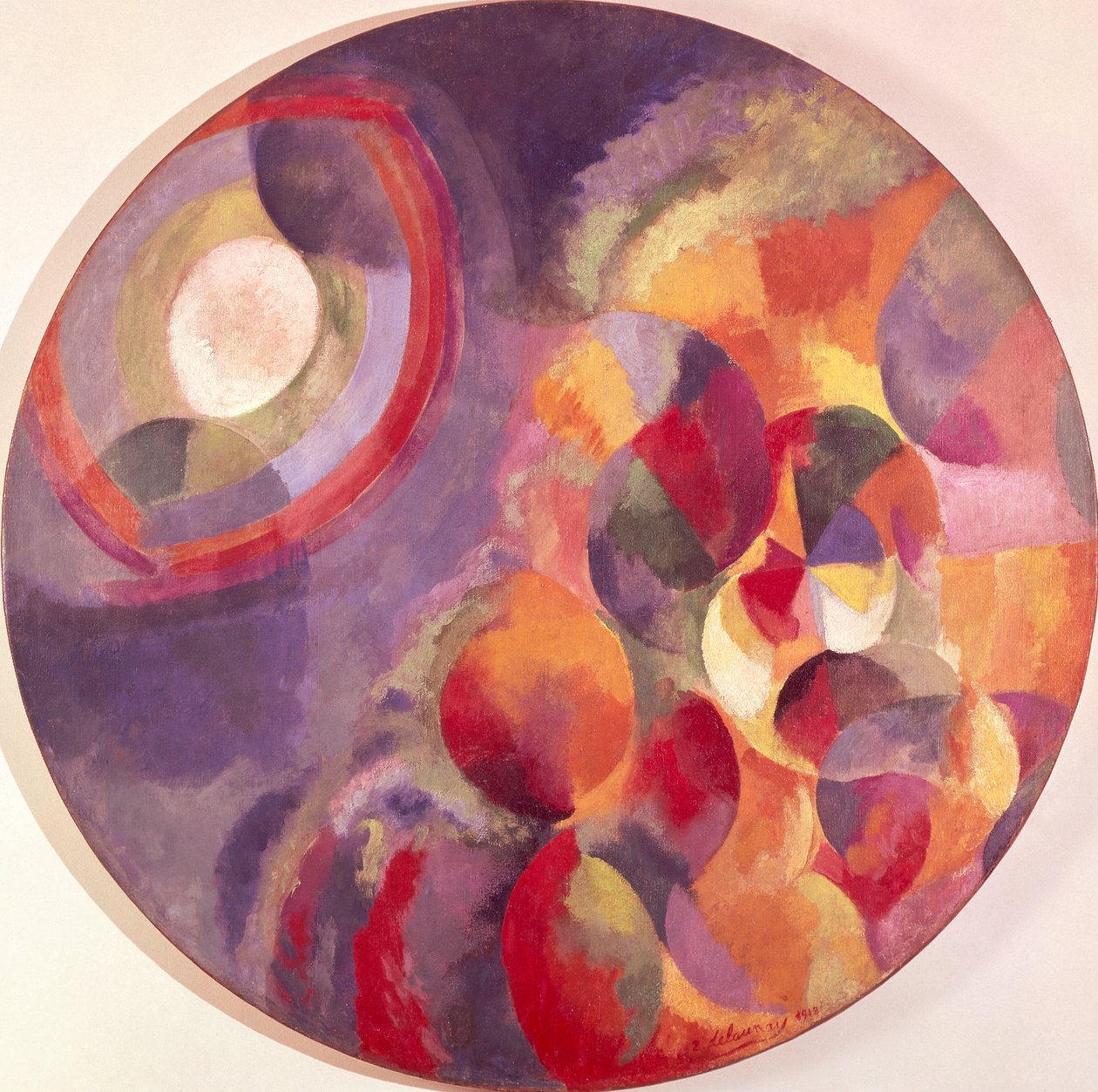 Samanaikaiset kontrastit, aurinko ja kuu tekijältä Robert Delaunay