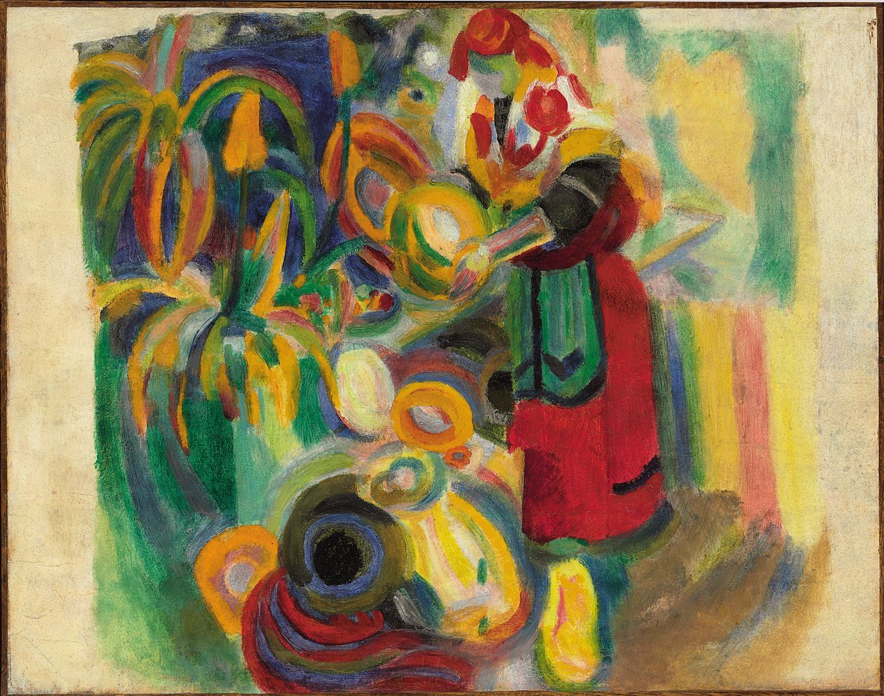 Tutkimus "suurelle portugalilaiselle" tekijältä Robert Delaunay