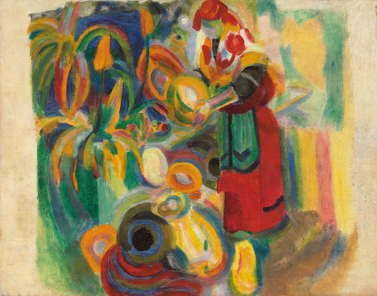 Tutkimus "Pitkälle portugalilaiselle naiselle" (1916); Tutkimus "suurelle portugalilaiselle" tekijältä Robert Delaunay
