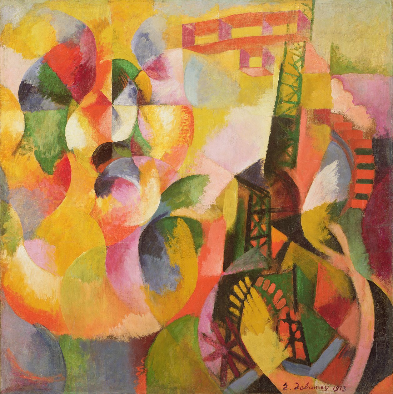 Aurinkotorni, Lentokone tekijältä Robert Delaunay