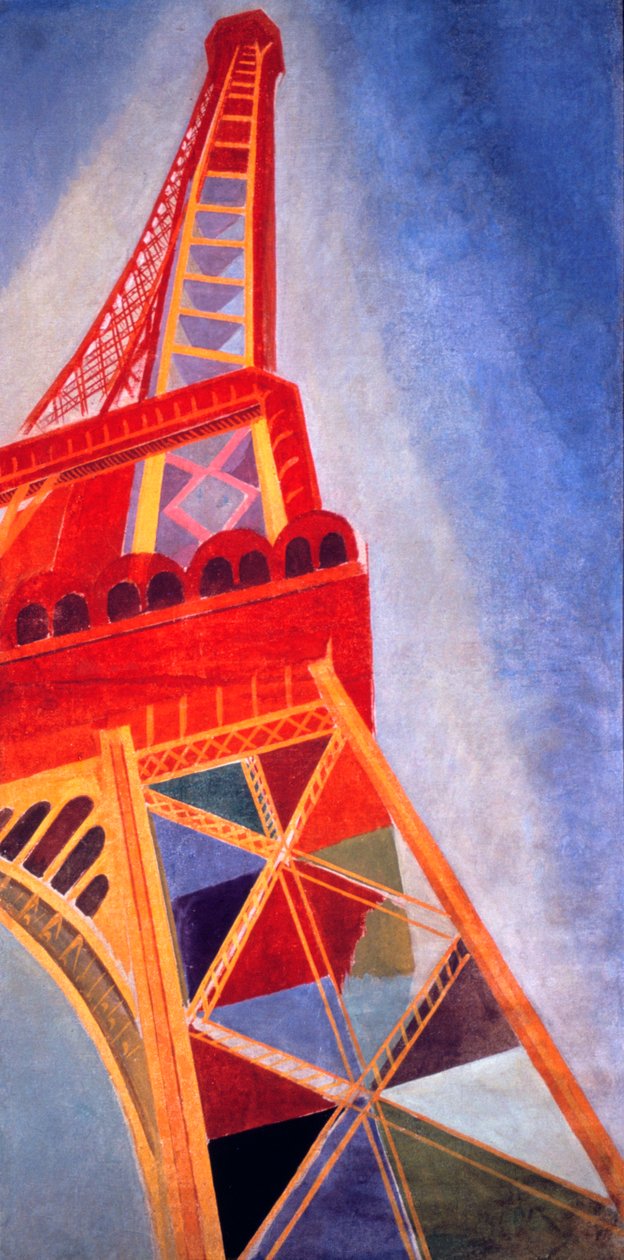 Eiffel-torni, 1926 tekijältä Robert Delaunay