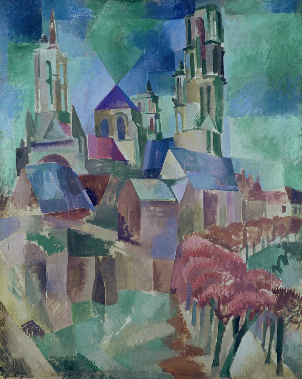 Laonin tornit tekijältä Robert Delaunay