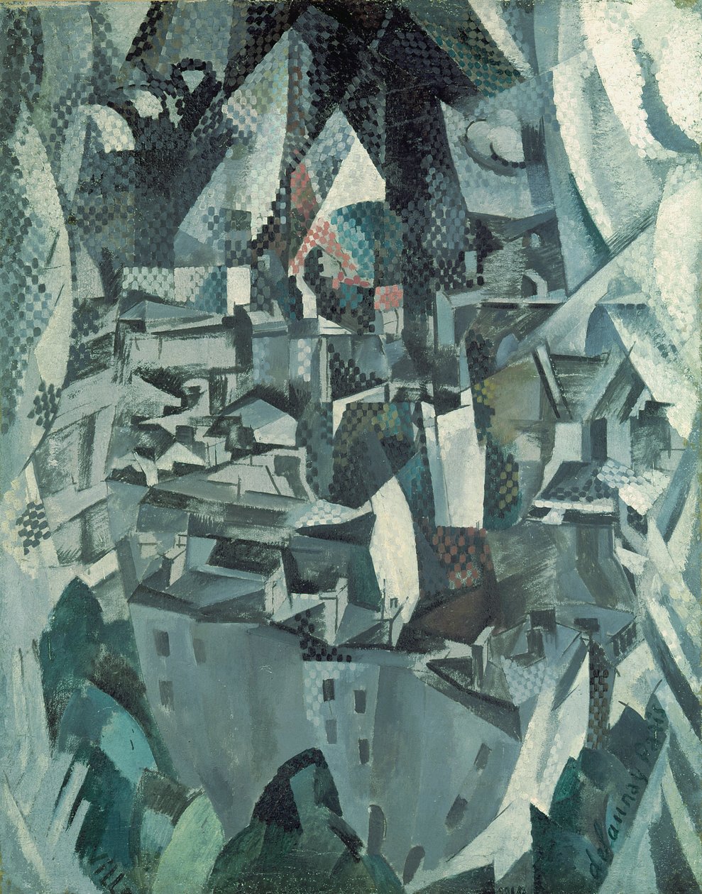 Kaupunki nro 2 tekijältä Robert Delaunay