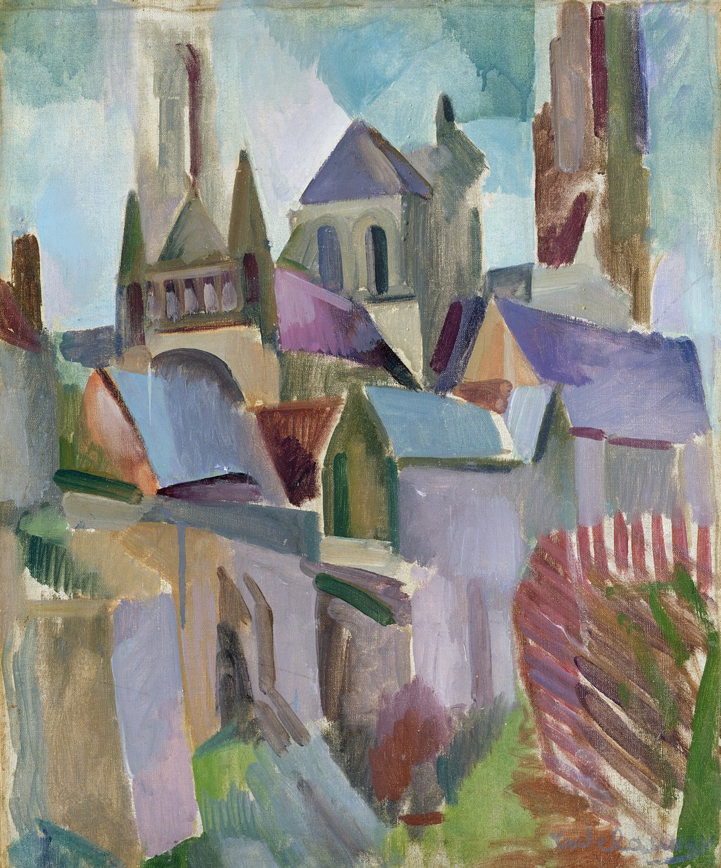 Laonin tornit tekijältä Robert Delaunay