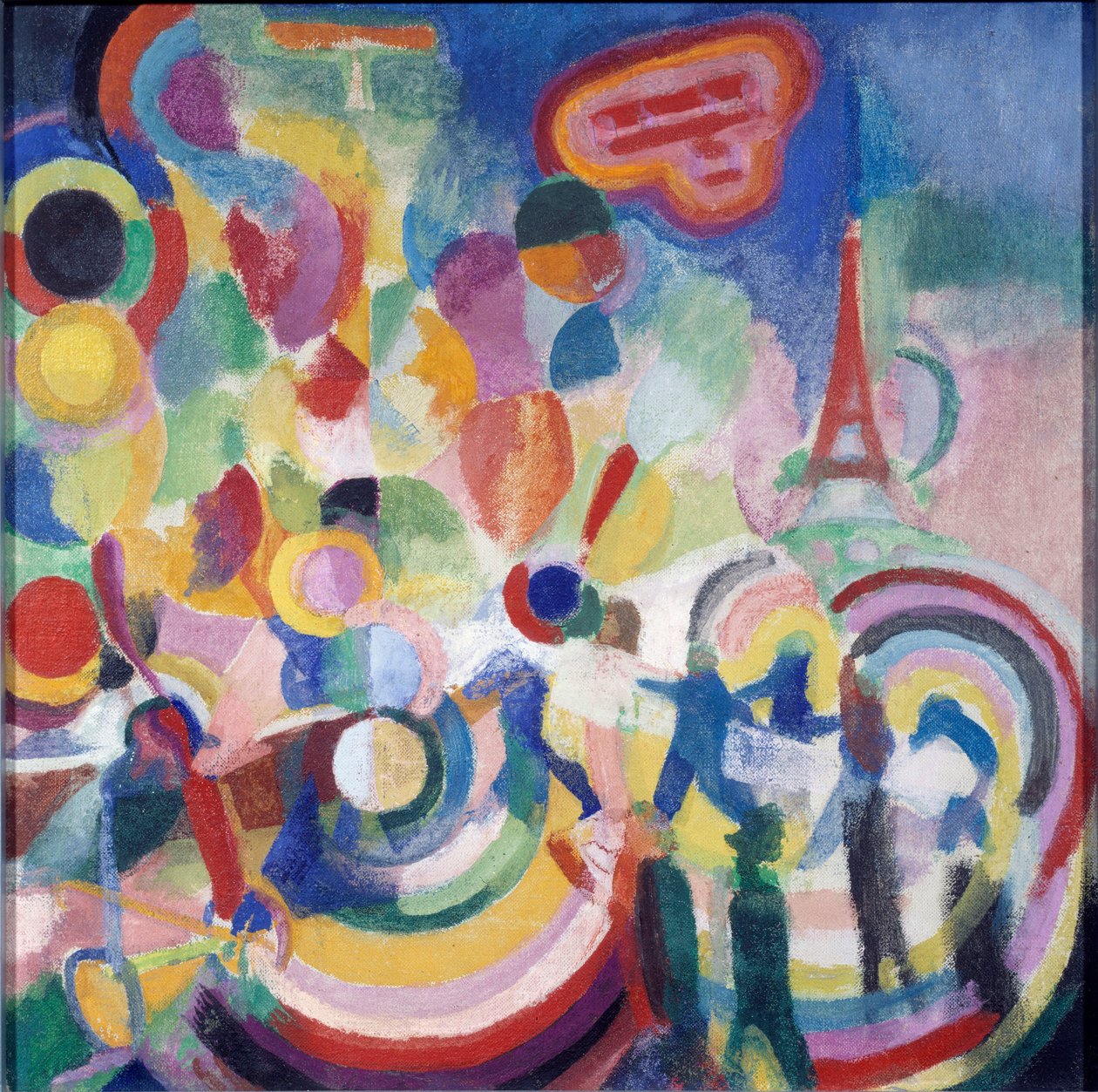 Kunnianosoitus Bleriotille Louis Bleriot (1872-1936) tekijältä Robert Delaunay