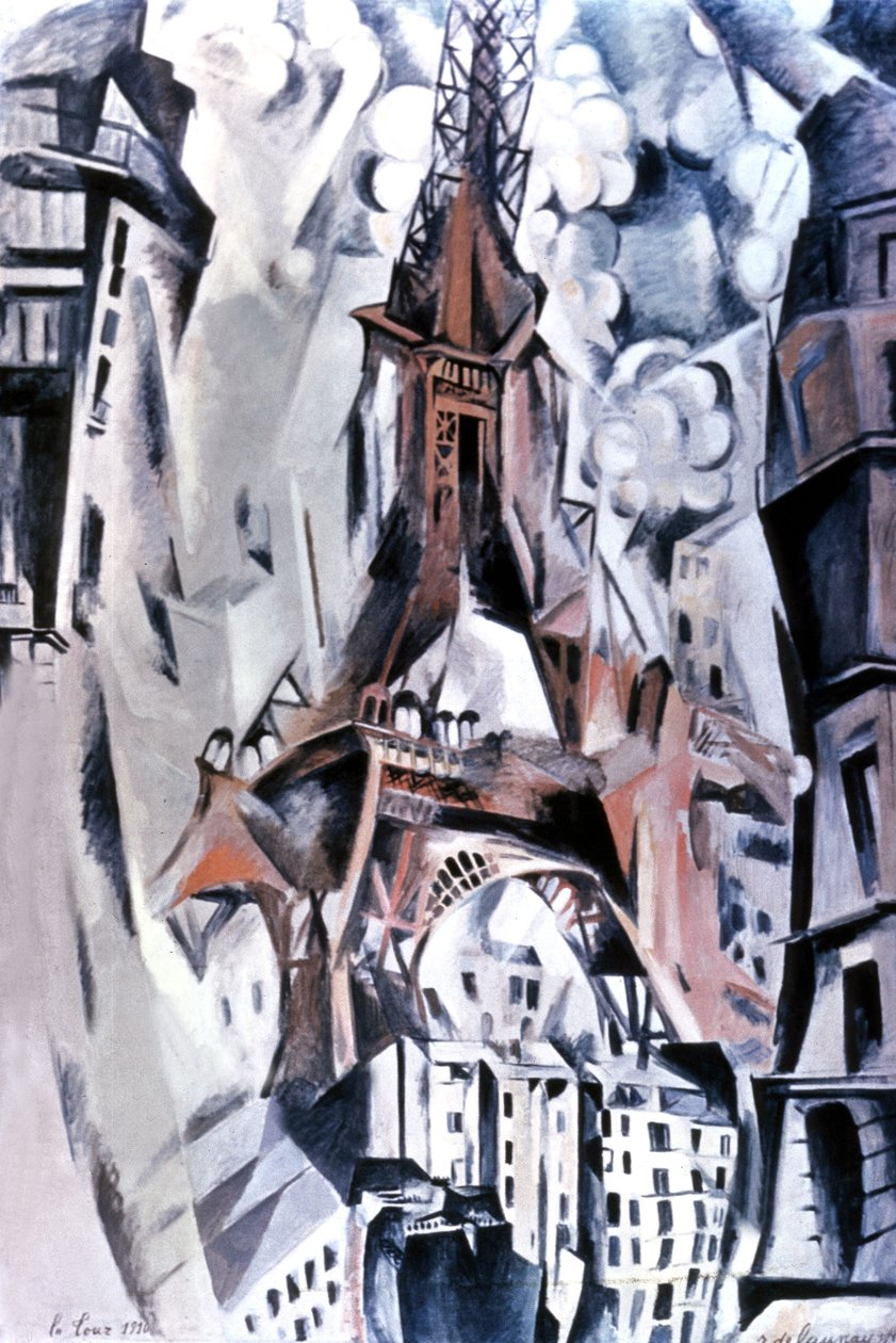 Eiffel-torni tekijältä Robert Delaunay