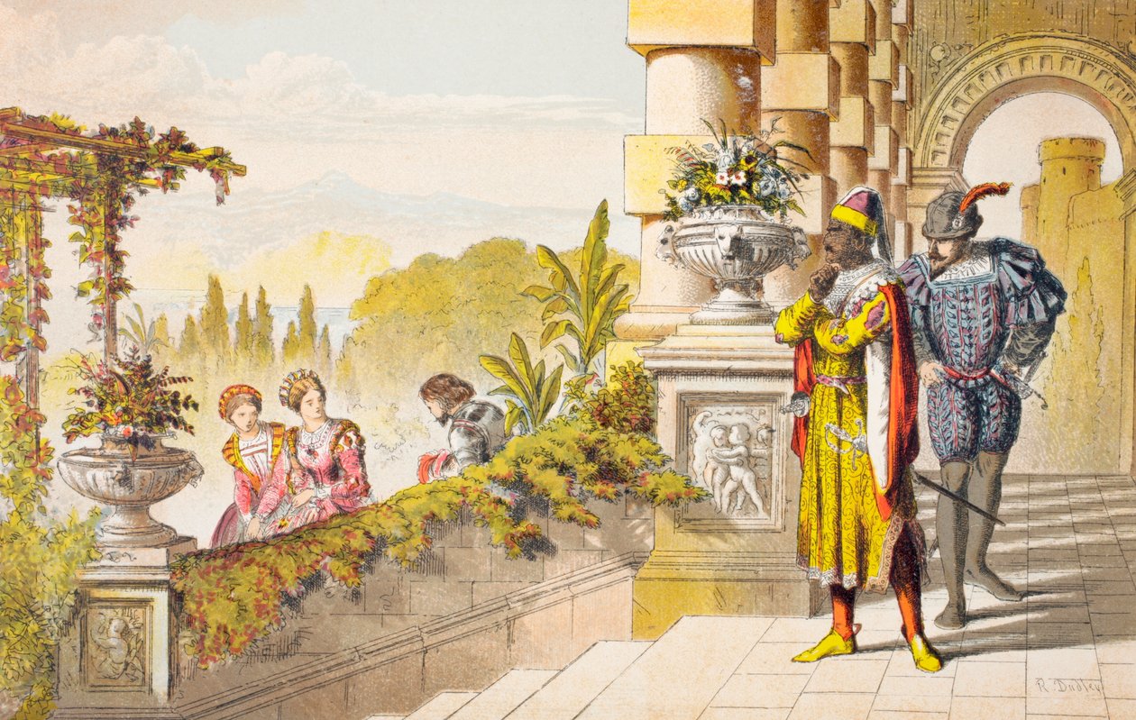 Cassio puhuu Othellossa, III näytöksen III kohtaus III, "Madam, I