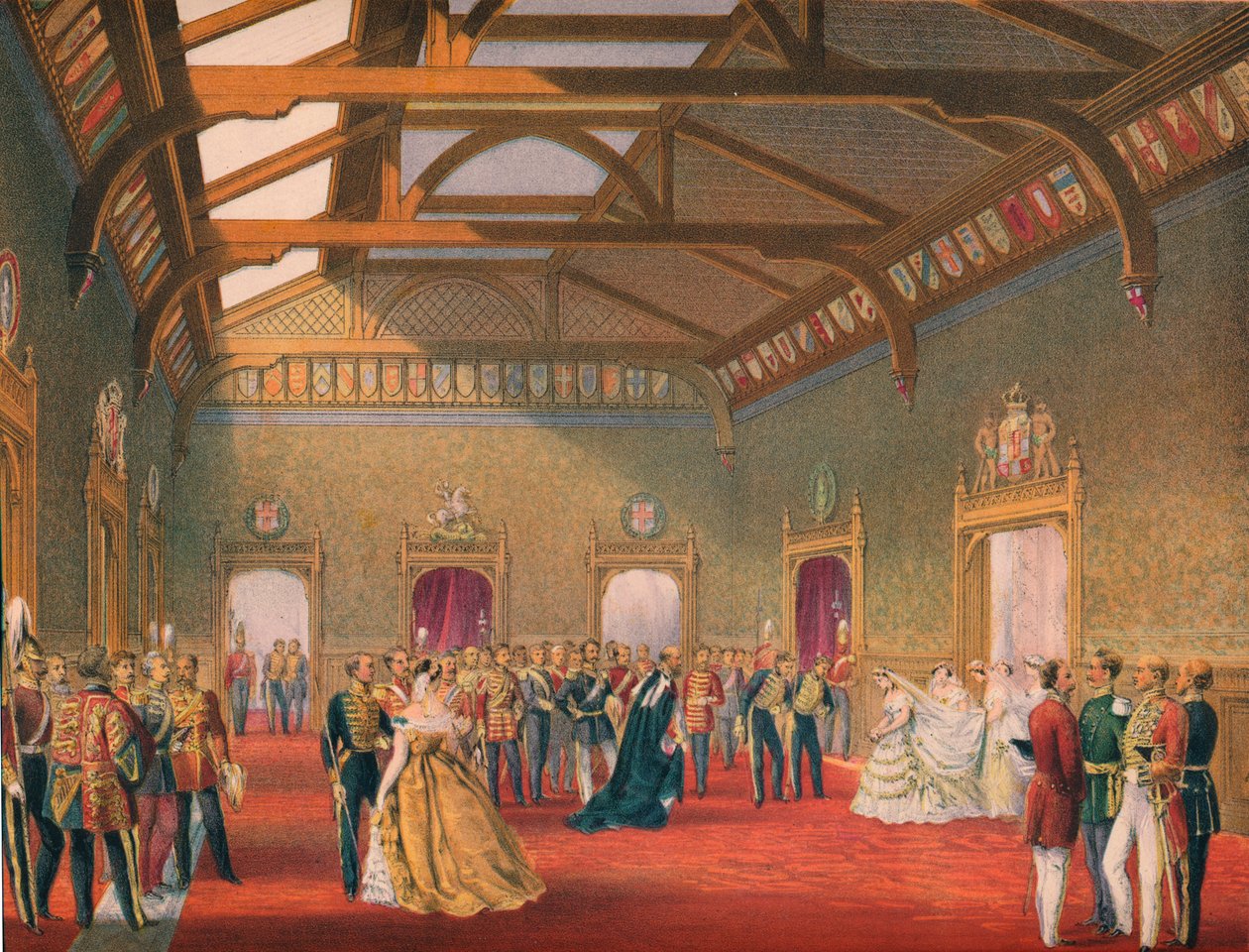 Morsiankulkueen järjestäminen, 1863. tekijältä Robert Dudley