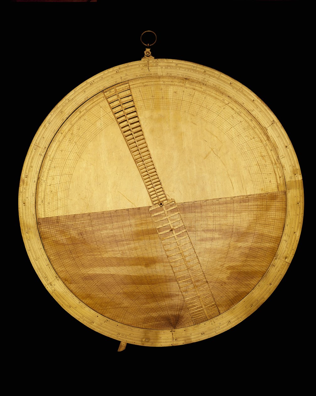 Merenkulkuastrolabe (messinki) tekijältä Robert Dudley