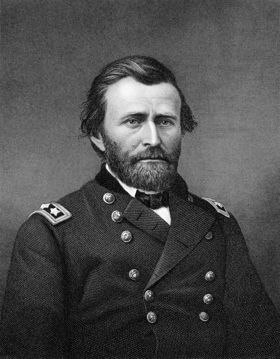 Ulysses S Grant, amerikkalainen kenraali ja Yhdysvaltain 1700-luvulla presidentti tekijältä Robert E Whitechurch